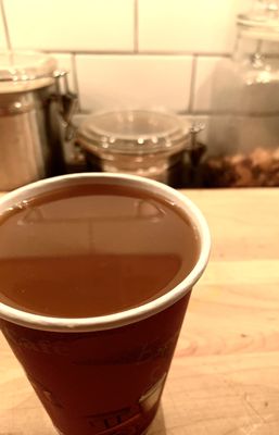 Hit The Spot- On A Cold Afternoon: (Hot Apple-Cinnamony Cider)