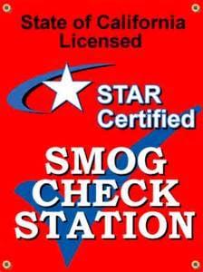 We do all smogs. Star smog check station