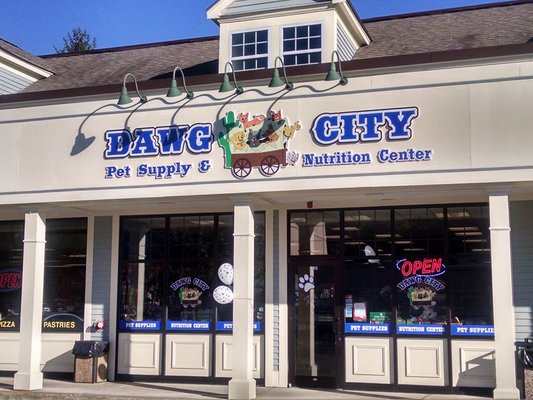 We have 2 locations.  Established in 1993.  Our new location is located in North Andover Ma.  546 Turnpike St. (978) 68DAWGS