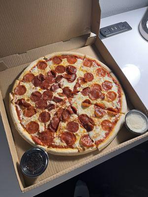 Pepperoni Pizza !!! Delicious !!!