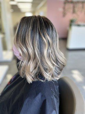 Beautiful blonde balayage