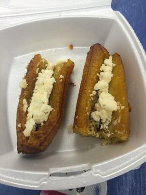 Sweet Plantains with Cheese