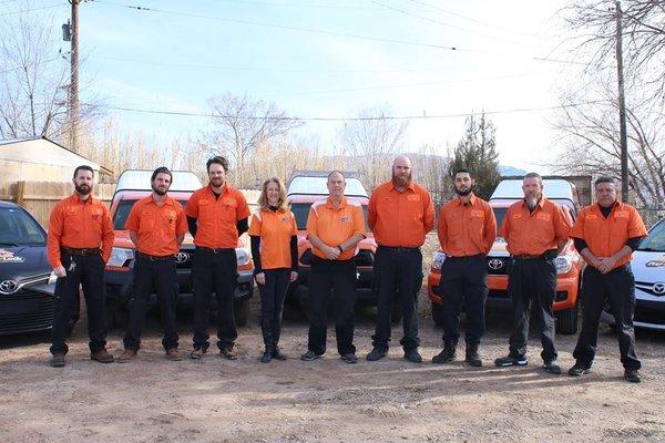 Our amazing team of security professionals!