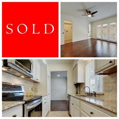 SOLD!  Congratulations to our awesome client on the purchase of this fantastic property in central Austin - walking distance to everything!