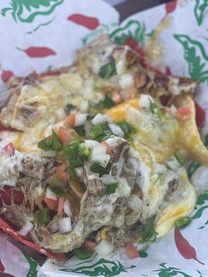 Loaded Pork Nachos