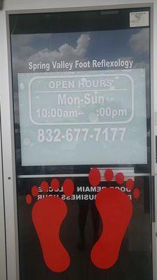 Welcome to Spring Valley Foot Reflexology