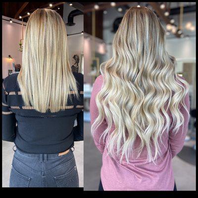 Before and after extensions