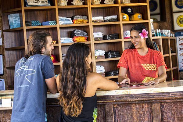 Merchandise at Hale Huakai