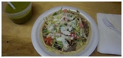 Sope de pollo