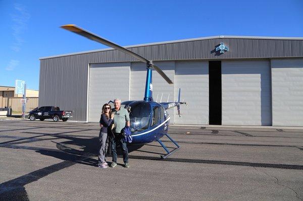 Happy couple after Rio Grande Tour