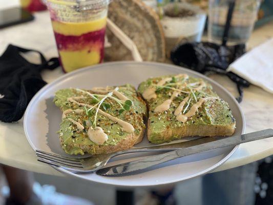 Avo Smash with Toast