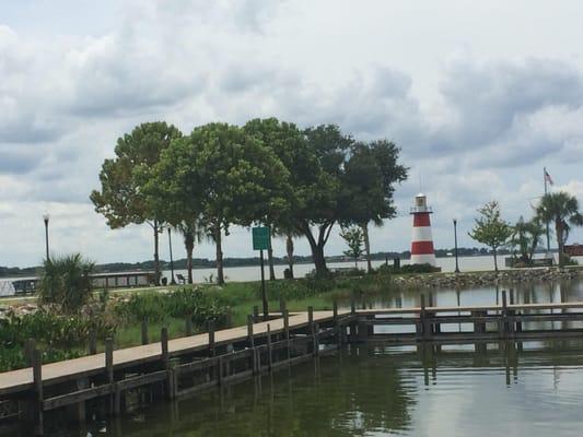 Lighthouse across from Gilbert Park