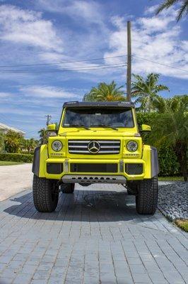 Mercedes Benz G550 4+4 Squared Available for rent at #boystoysmiami For booking: +1 786 202-7721