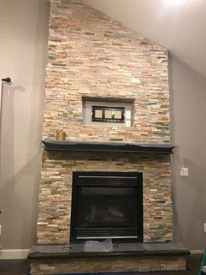 custom fire place