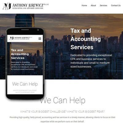 Accounting Website Redesign