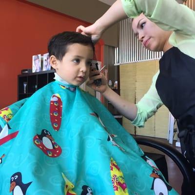 Kids hair cut $13