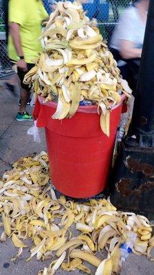 What happens when you hand out bananas to 27,000+ people