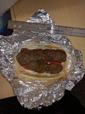 Worst Gyro ever.  Bland sauce.  3 whole pieces of pre-packed, underseasoned meat for just under $7.  .