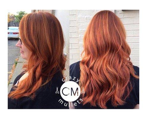 Cut and color by stylist Ericha Grondin.