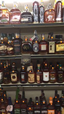 expanded spirits selection