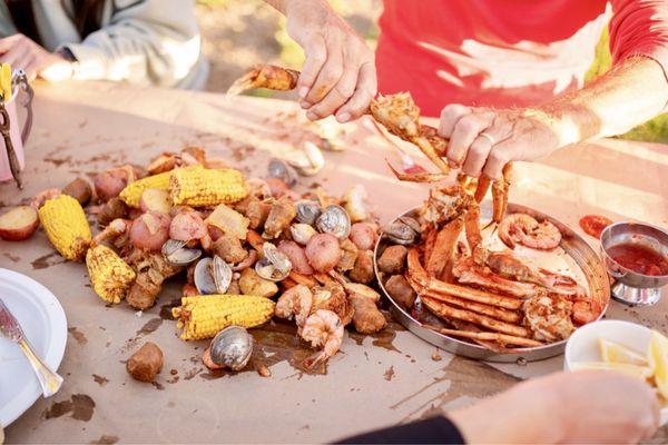 Great and amply selection of seafood