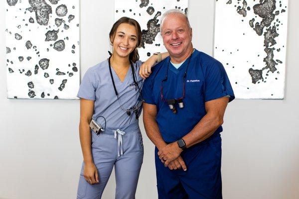 Dr. Sydney Burianek and Dr. Mark Panneton work hand-in-hand to treat all of your dental needs.