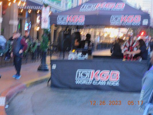 The return of KGB 101.5 the Ultimate group that can turn a game or sky show into the Sky Show Concert.