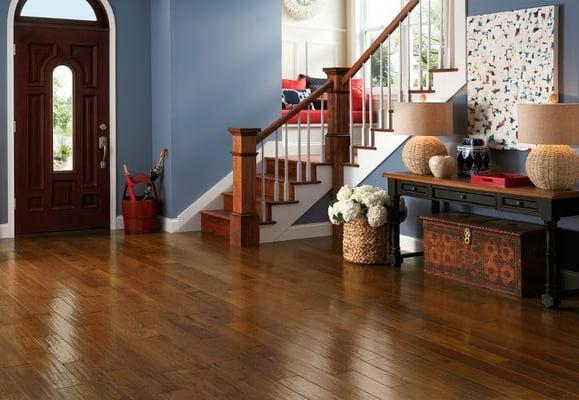 Amstrong Hardwood Floor - Autumn Blaze Hickory