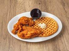 Chuckles Chicken And Waffle Plate