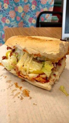 Buffalo Chicken hoagie