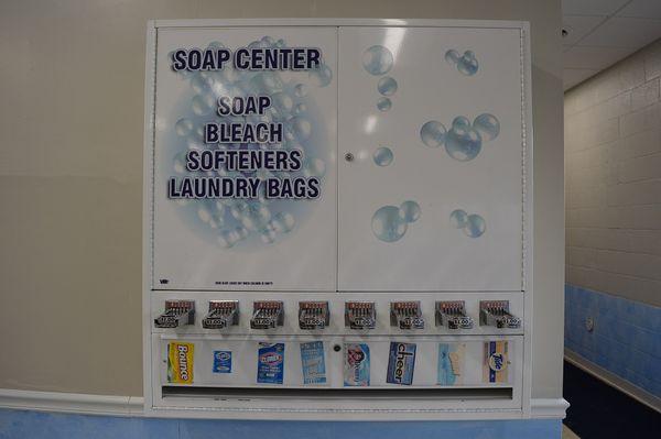 Laundromat detergent dispenser