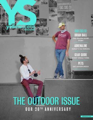 YS 20th Anniversary year features past staff. May Outdoor Issue featuring Brian Ball.