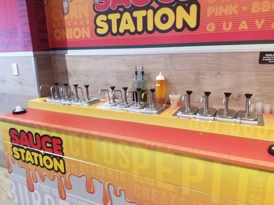 Sauce station