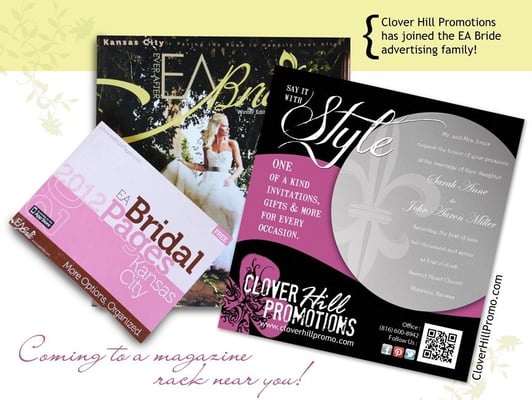 Clover Hill Promotions joined the EA Bride Magazine team!