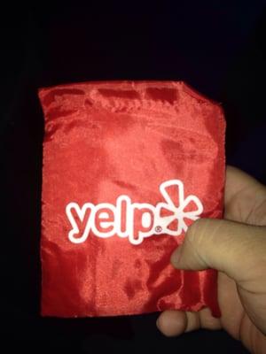 I got a yelp bag!