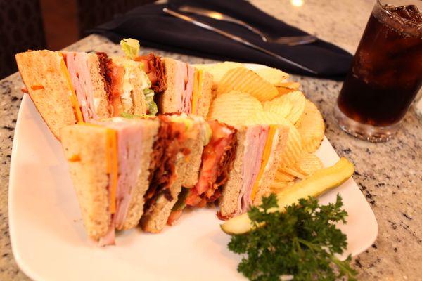 Our Club Sandwich is scrumptious!