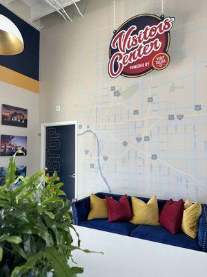 Tulsa map wall