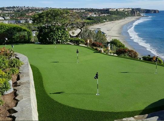 Golf Putting Green - Artificial Turf