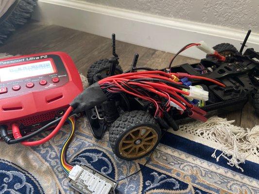 Rc car with new battery and charger