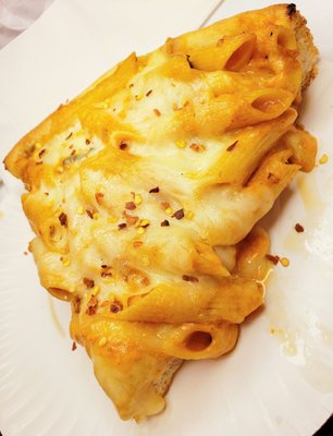 Vodka Penne Deep Dish Slice!! AbsoFREAKINGlutely Get This!!