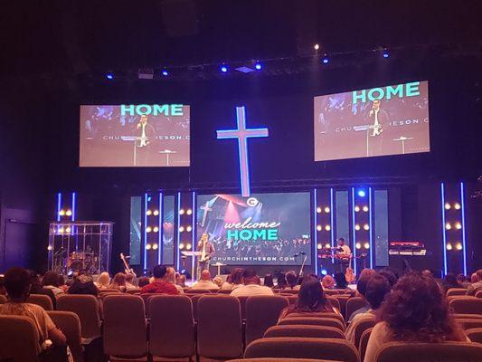 Our church home away from home.