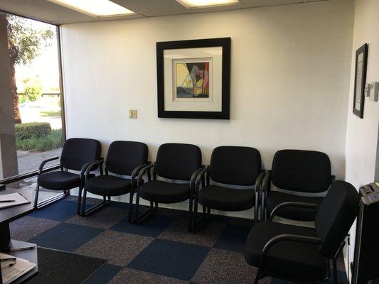 Brand new waiting room chairs - really comfy!