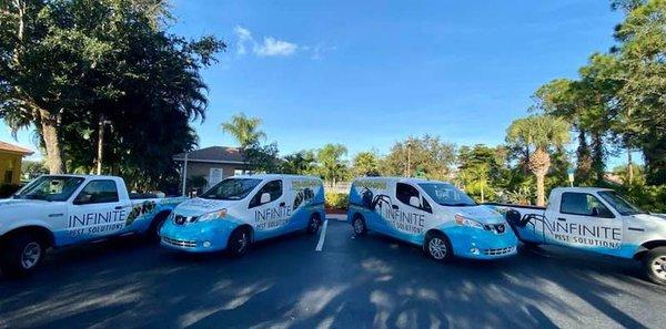 Pest Control Company Vans