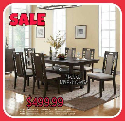 Dinning table set