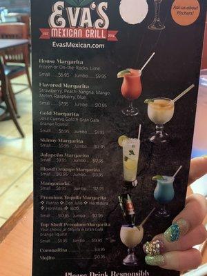 drink menu