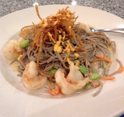 Soba noodle and Shrimp bowl