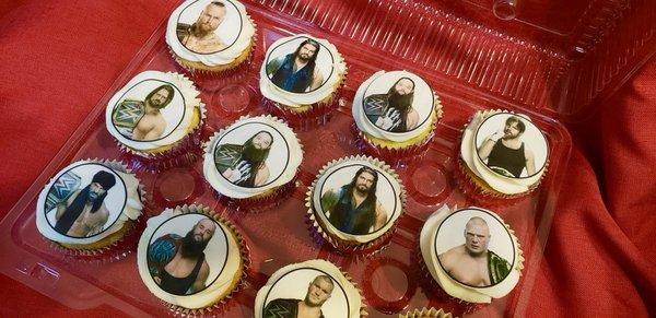 WWE cupcakes