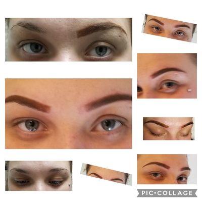 Powder brows- permanent makeup brows $250