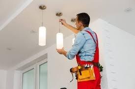 light fixtures, fans, switches, can lights, vanities, kitchen and bathroom repairs