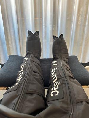 Compression Therapy using the Normatec Boots